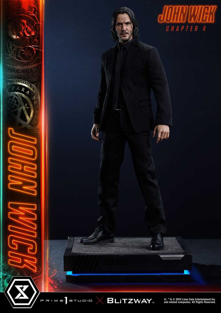 [PREORDINE] Statua John Wick Chapter 4 Deluxe Bonus Version 1/4 Prime 1 Studio 54 cm - Prime 1 Studio - Statue