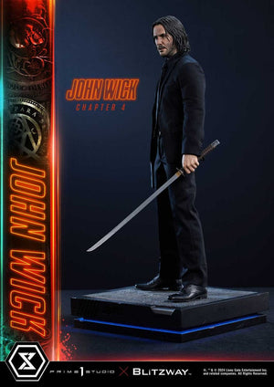 [PREORDINE] Statua John Wick Chapter 4 Deluxe Bonus Version 1/4 Prime 1 Studio 54 cm - Prime 1 Studio - Statue