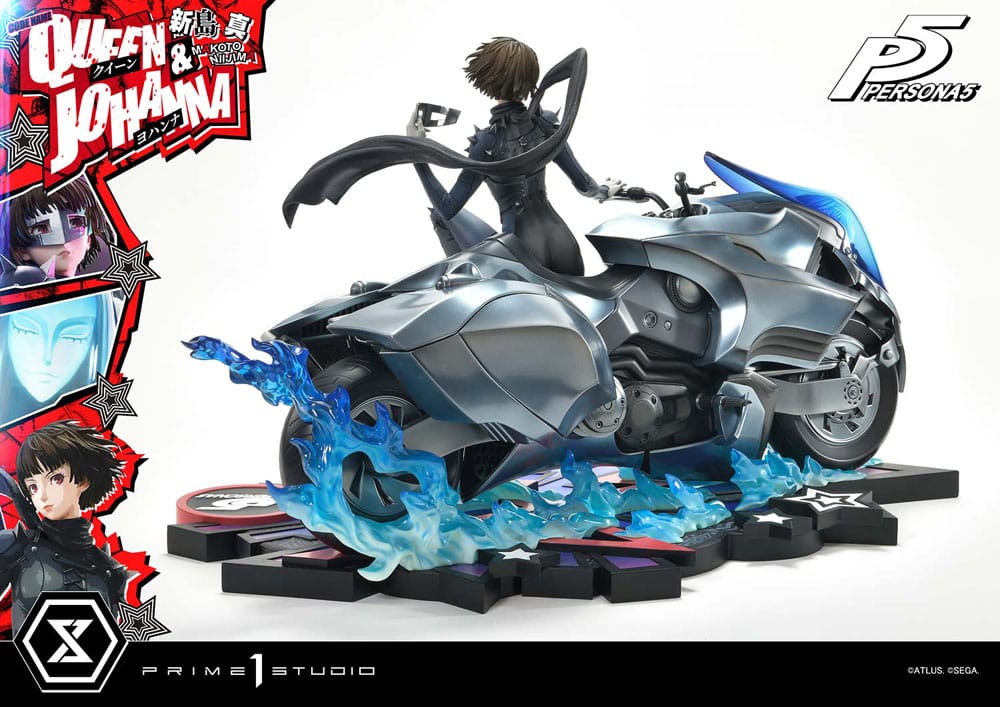 [PREORDINE] Statua Persona 5 Premium Masterline 1/4 Makoto Niijima "Queen" & Johanna Bonus Version 42 cm - Prime 1 Studio - Statue