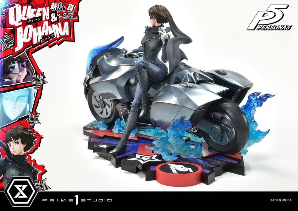 [PREORDINE] Statua Persona 5 Premium Masterline 1/4 Makoto Niijima "Queen" & Johanna Bonus Version 42 cm - Prime 1 Studio - Statue