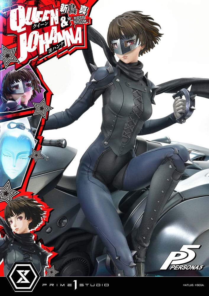[PREORDINE] Statua Persona 5 Premium Masterline 1/4 Makoto Niijima "Queen" & Johanna Bonus Version 42 cm - Prime 1 Studio - Statue