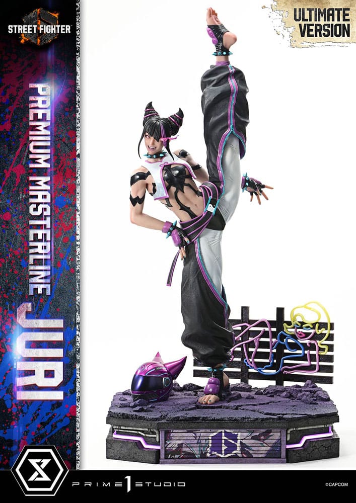 [PREORDINE] Street Fighter 6 Statua Premium Masterline 1/4 Juri Ultimate Version 58 cm - Prime 1 Studio - Statue