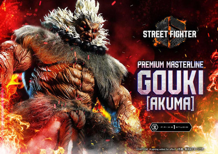 [PREORDINE] Street Fighter 6 Statua Premium Masterline 1/4 Akuma Regular Version 60 cm - Prime 1 Studio - Statue