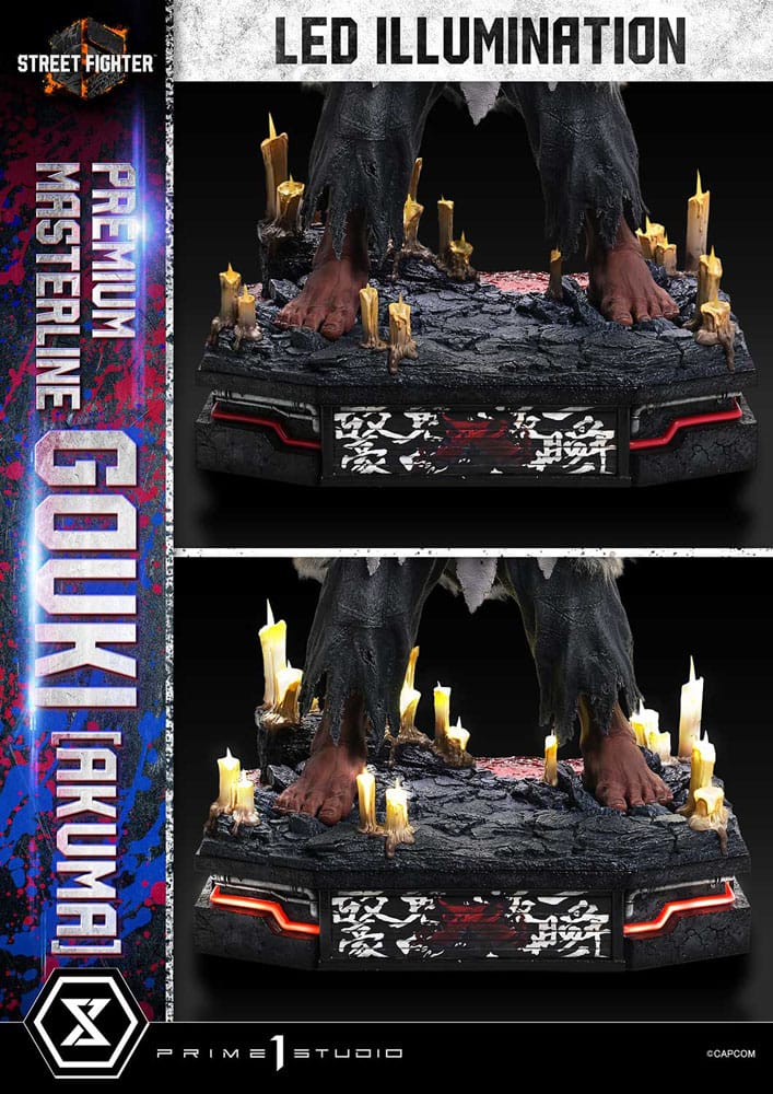 [PREORDINE] Street Fighter 6 Statua Premium Masterline 1/4 Akuma Regular Version 60 cm - Prime 1 Studio - Statue