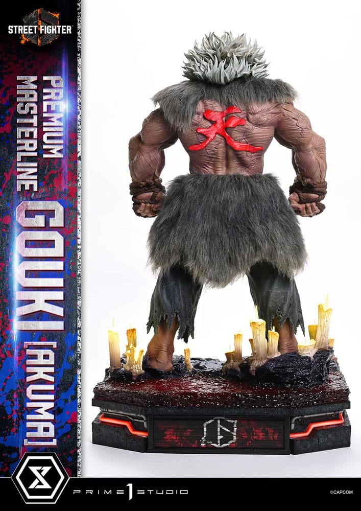 [PREORDINE] Street Fighter 6 Statua Premium Masterline 1/4 Akuma Regular Version 60 cm - Prime 1 Studio - Statue