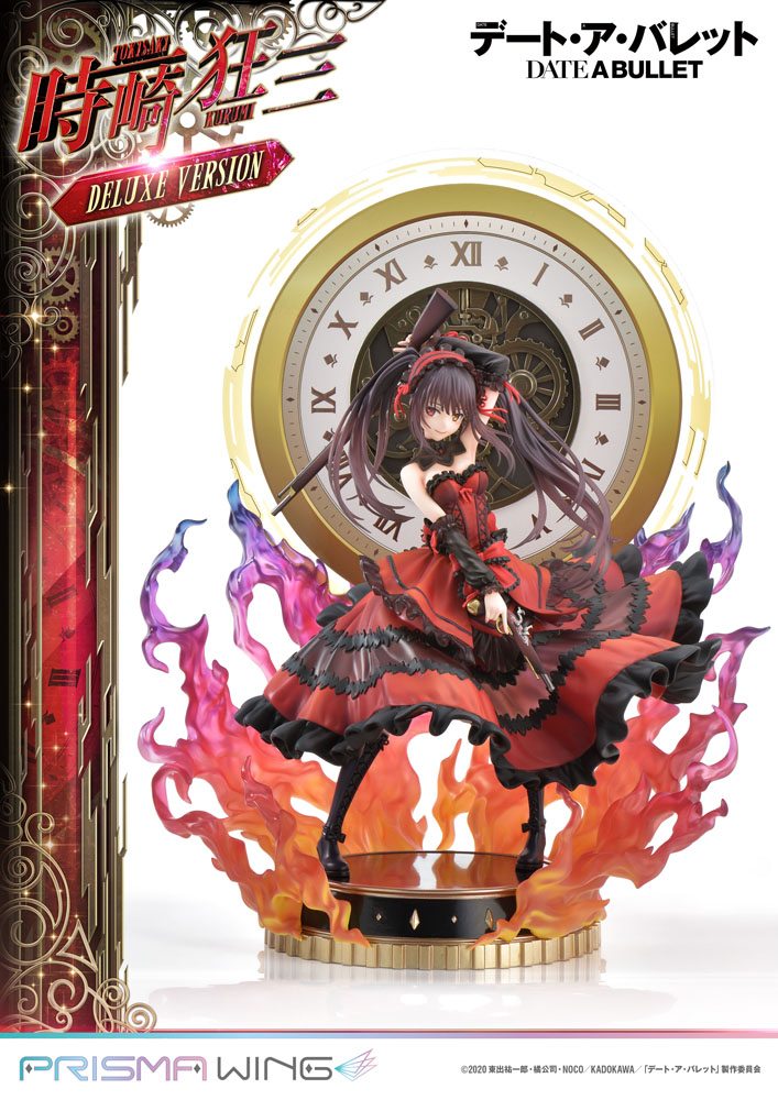 [PREORDINE] Statua Kurumi Tokisaki Deluxe Version 37 cm - Date A Bullet - Prime 1 Studio - Statue