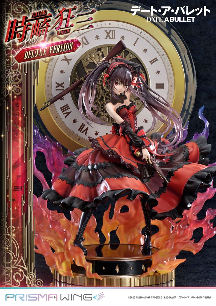 [PREORDINE] Statua Kurumi Tokisaki Deluxe Version 37 cm - Date A Bullet - Prime 1 Studio - Statue