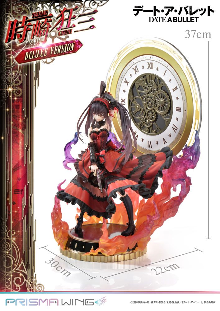 [PREORDINE] Statua Kurumi Tokisaki Deluxe Version 37 cm - Date A Bullet - Prime 1 Studio - Statue