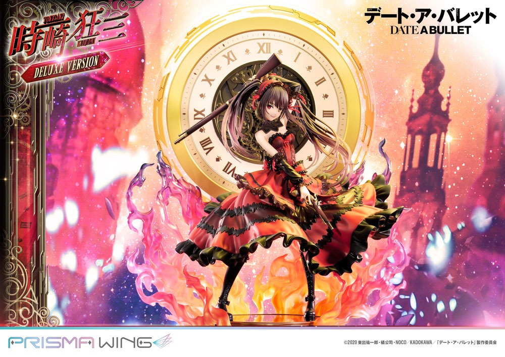 [PREORDINE] Statua Kurumi Tokisaki Deluxe Version 37 cm - Date A Bullet - Prime 1 Studio - Statue
