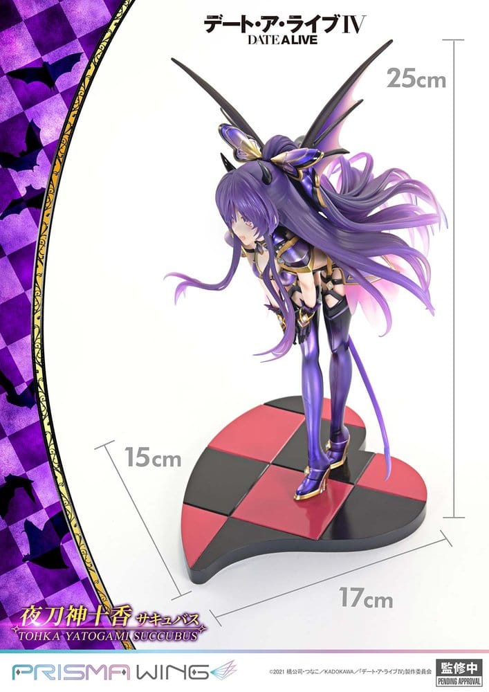 [PREORDINE] Date A Live Statua PVC Prisma Wing 1/7 Tohka Yatogami Succubus 25 cm - Prime 1 Studio - Statue
