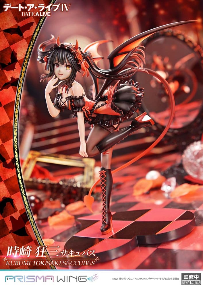 [PREORDINE] Statua PVC 1/7 Kurumi Tokisaki Succubus 25 cm - Date A Live - Prime 1 Studio - Statue
