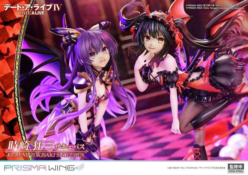 [PREORDINE] Statua PVC 1/7 Kurumi Tokisaki Succubus 25 cm - Date A Live - Prime 1 Studio - Statue