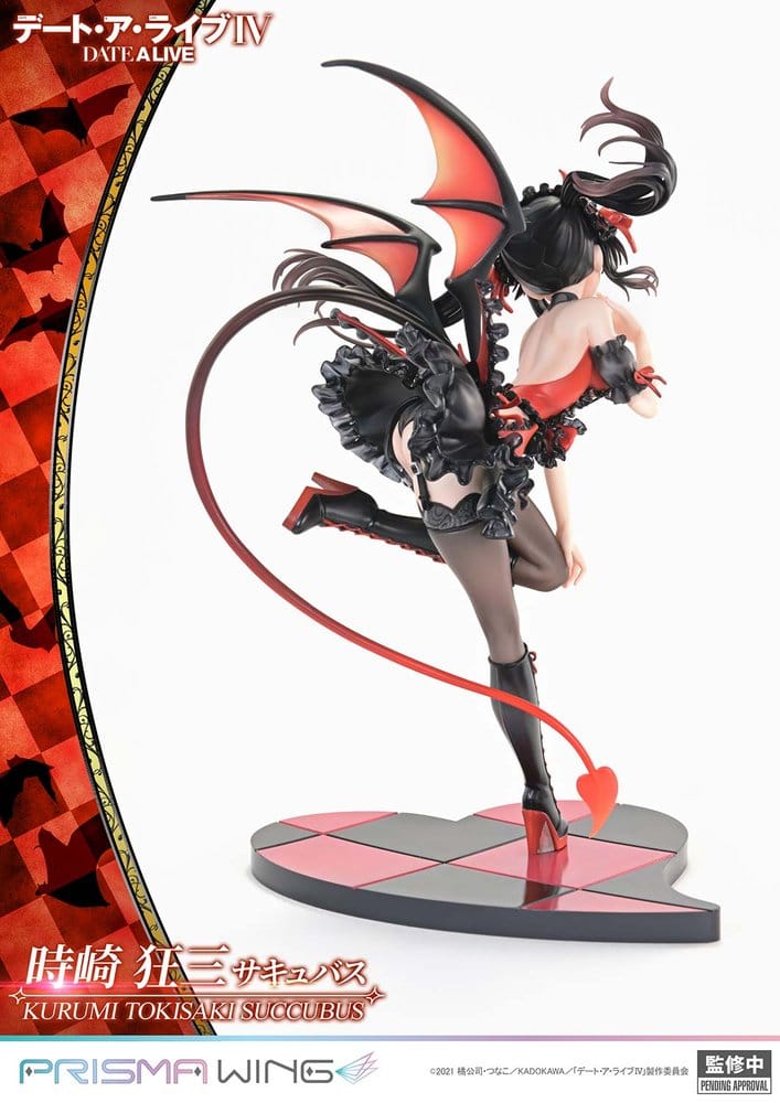 [PREORDINE] Statua PVC 1/7 Kurumi Tokisaki Succubus 25 cm - Date A Live - Prime 1 Studio - Statue