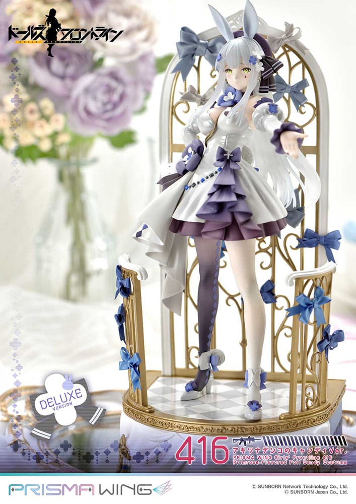 [PREORDINE] Statua Girls' Frontline: 416 - Primrose-Flavored Foil Candy Costume Deluxe 25cm - Prime 1 Studio - Statue