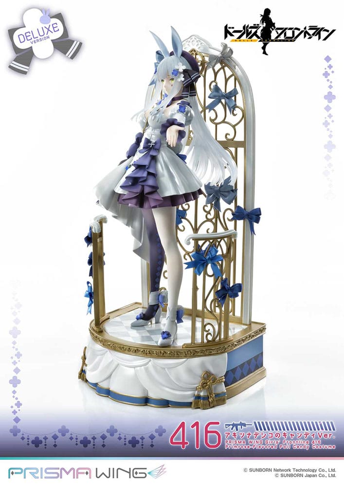 [PREORDINE] Statua Girls' Frontline: 416 - Primrose-Flavored Foil Candy Costume Deluxe 25cm - Prime 1 Studio - Statue