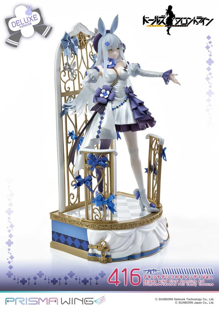 [PREORDINE] Statua Girls' Frontline: 416 - Primrose-Flavored Foil Candy Costume Deluxe 25cm - Prime 1 Studio - Statue