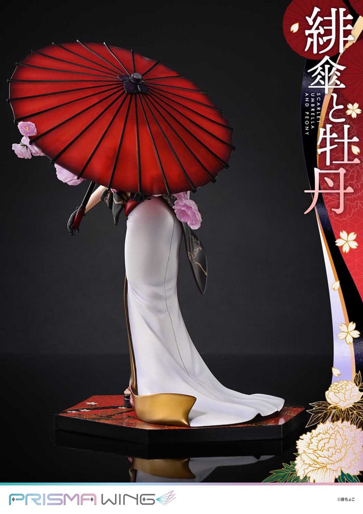 [PREORDINE] Statua Prisma Wing 1/7 Fuzichoco - Scarlet Umbrella And Peony 28 cm - Prime 1 Studio - Statue