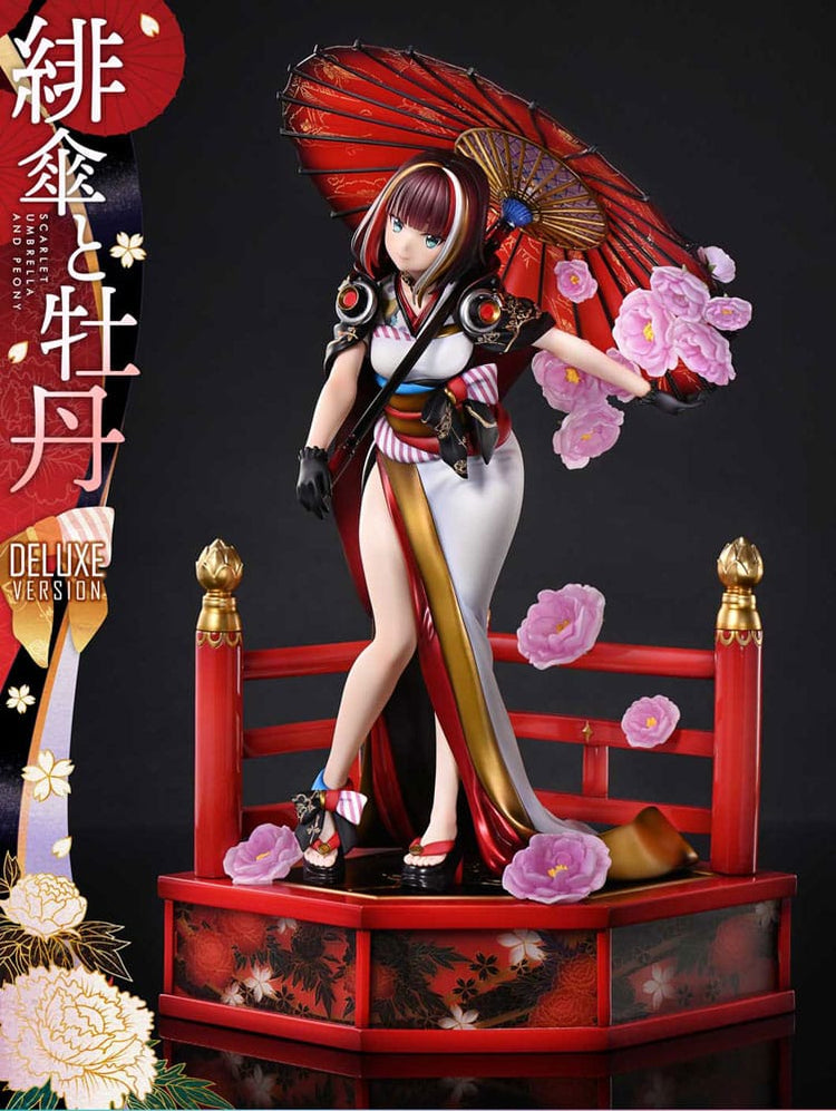 [PREORDINE] Statua Prisma Wing 1/7 Fuzichoco - Scarlet Umbrella And Peony Deluxe Version 32 cm - Prime 1 Studio - Statue