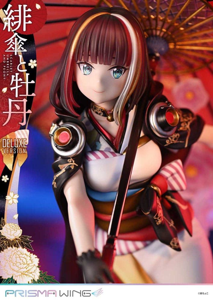 [PREORDINE] Statua Prisma Wing 1/7 Fuzichoco - Scarlet Umbrella And Peony Deluxe Version 32 cm - Prime 1 Studio - Statue