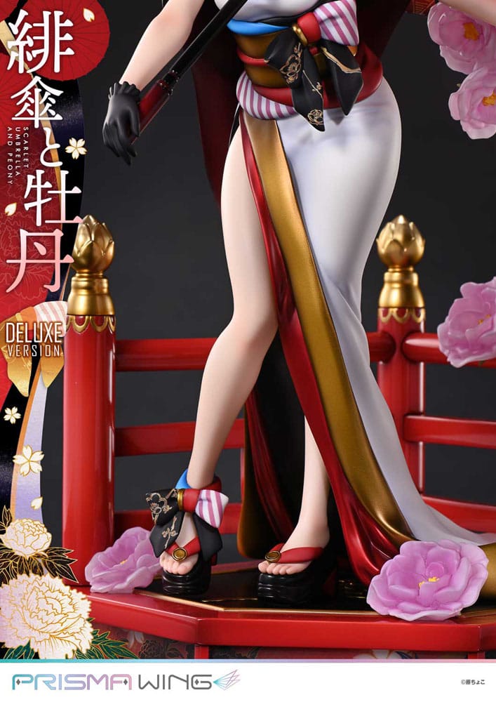 [PREORDINE] Statua Prisma Wing 1/7 Fuzichoco - Scarlet Umbrella And Peony Deluxe Version 32 cm - Prime 1 Studio - Statue