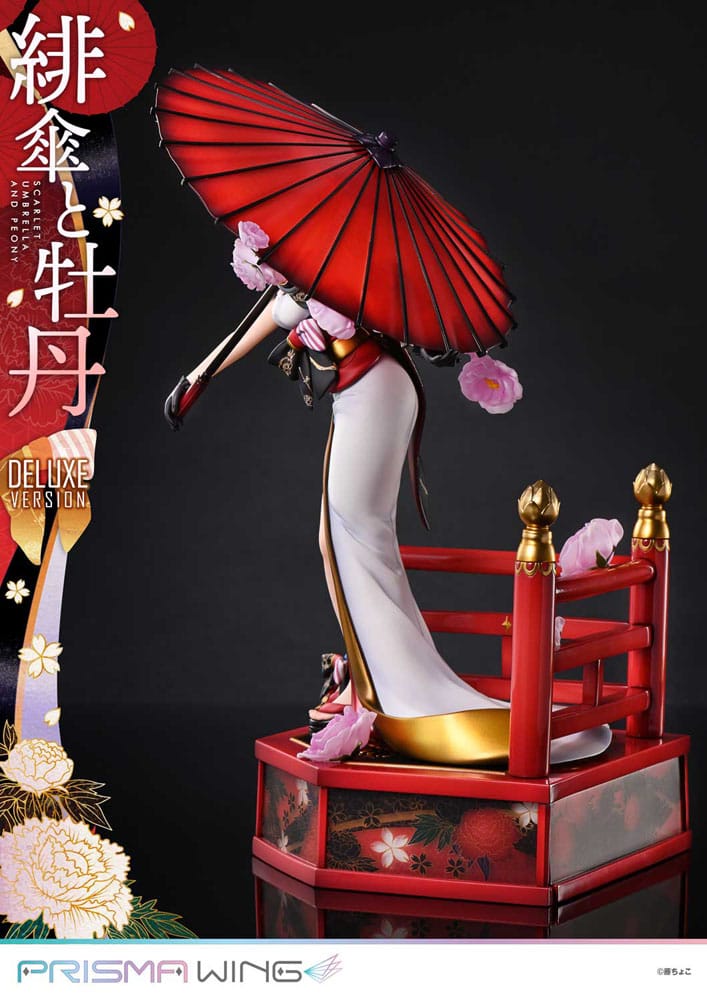 [PREORDINE] Statua Prisma Wing 1/7 Fuzichoco - Scarlet Umbrella And Peony Deluxe Version 32 cm - Prime 1 Studio - Statue
