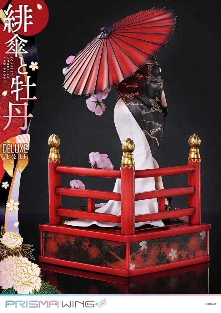 [PREORDINE] Statua Prisma Wing 1/7 Fuzichoco - Scarlet Umbrella And Peony Deluxe Version 32 cm - Prime 1 Studio - Statue