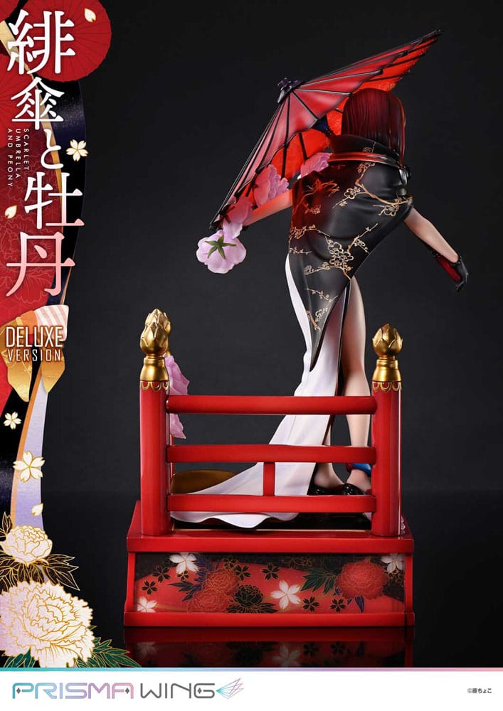 [PREORDINE] Statua Prisma Wing 1/7 Fuzichoco - Scarlet Umbrella And Peony Deluxe Version 32 cm - Prime 1 Studio - Statue