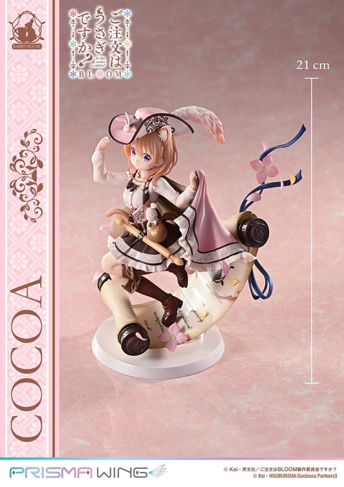 [PREORDINE] Is the Order a Rabbit? Bloom - Statua PVC 1/7 Cocoa 21 cm - Prime 1 Studio - Statue