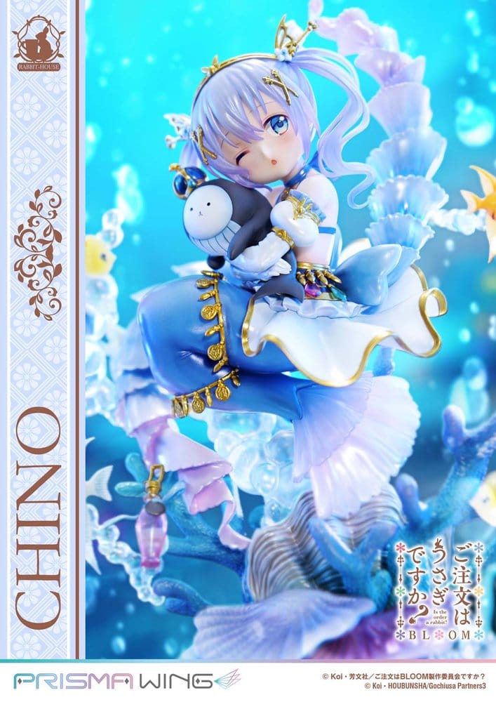 [PREORDINE] Is the Order a Rabbit? BLOOM - Statua 1/7 Chino 21 cm - Prime 1 Studio - Statue