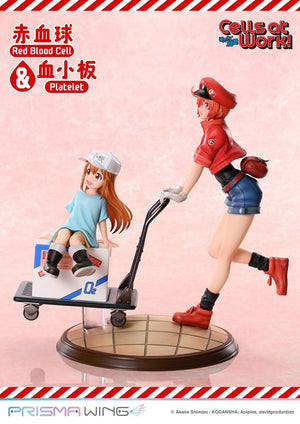 [PREORDINE] Statua Cells at Work! - Red Blood Cell & Platelet 26 cm - Prime 1 Studio - Statue
