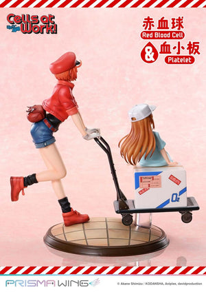 [PREORDINE] Statua Cells at Work! - Red Blood Cell & Platelet 26 cm - Prime 1 Studio - Statue