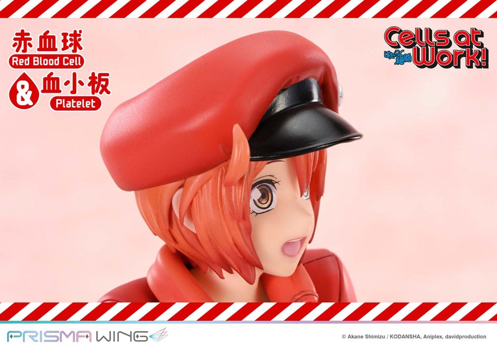 [PREORDINE] Statua Cells at Work! - Red Blood Cell & Platelet 26 cm - Prime 1 Studio - Statue
