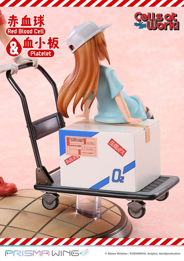 [PREORDINE] Statua Cells at Work! - Red Blood Cell & Platelet 26 cm - Prime 1 Studio - Statue