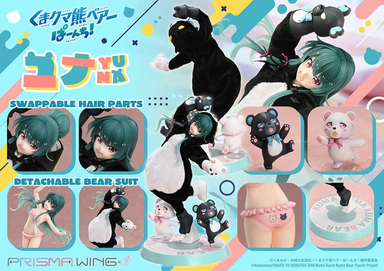[PREORDINE] Statua PVC Kuma Kuma Kuma Bear Punch! 1/7 Yuna 28 cm - Prime 1 Studio - Statue