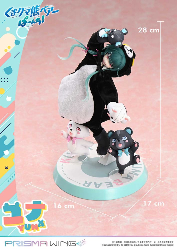 [PREORDINE] Statua PVC Kuma Kuma Kuma Bear Punch! 1/7 Yuna 28 cm - Prime 1 Studio - Statue