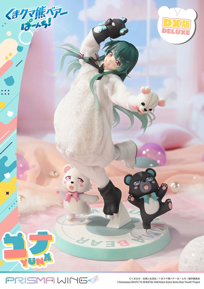 [PREORDINE] Statua Kuma Kuma Kuma Bear Punch! Yuna Deluxe Version 28 cm - Prime 1 Studio - Statue