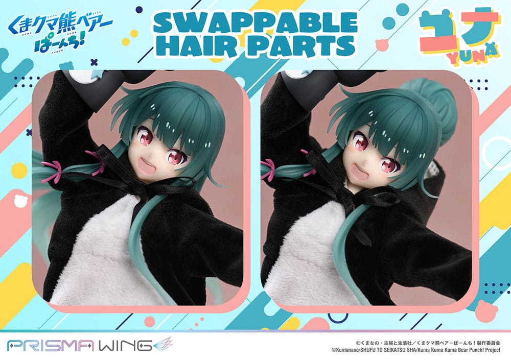 [PREORDINE] Statua Kuma Kuma Kuma Bear Punch! Yuna Deluxe Version 28 cm - Prime 1 Studio - Statue