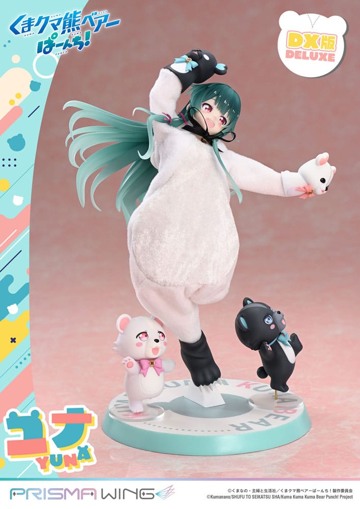 [PREORDINE] Statua Kuma Kuma Kuma Bear Punch! Yuna Deluxe Version 28 cm - Prime 1 Studio - Statue