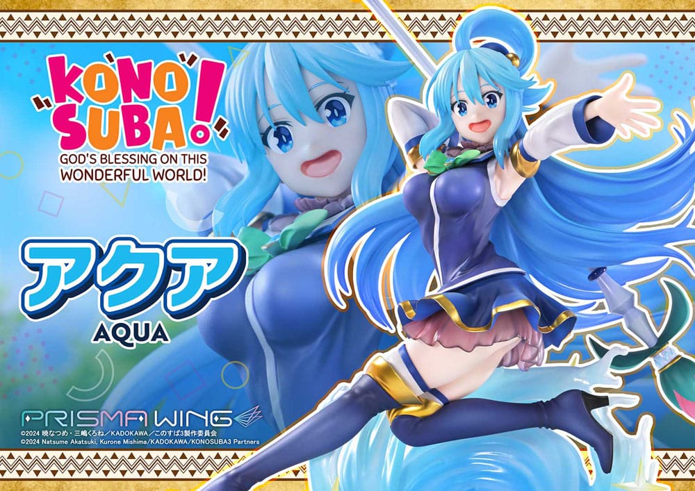 [PREORDINE] Konosuba - Statua Aqua 1/7 Prisma Wing 24 cm - Prime 1 Studio - Statue