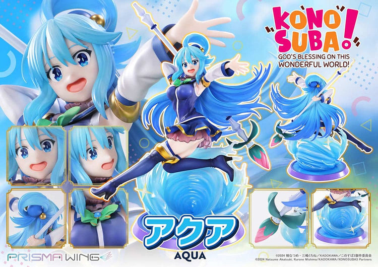 [PREORDINE] Konosuba - Statua Aqua 1/7 Prisma Wing 24 cm - Prime 1 Studio - Statue