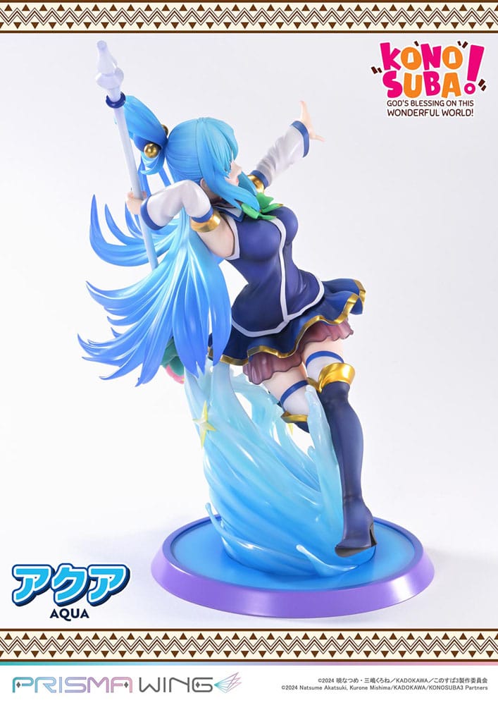 [PREORDINE] Konosuba - Statua Aqua 1/7 Prisma Wing 24 cm - Prime 1 Studio - Statue