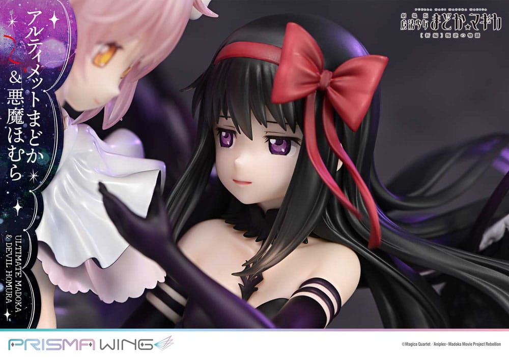Statua Ultimate Madoka & Devil Homura 43cm - Puella Magi Madoka Magica The Movie Rebellion - Prime 1 Studio - Statue