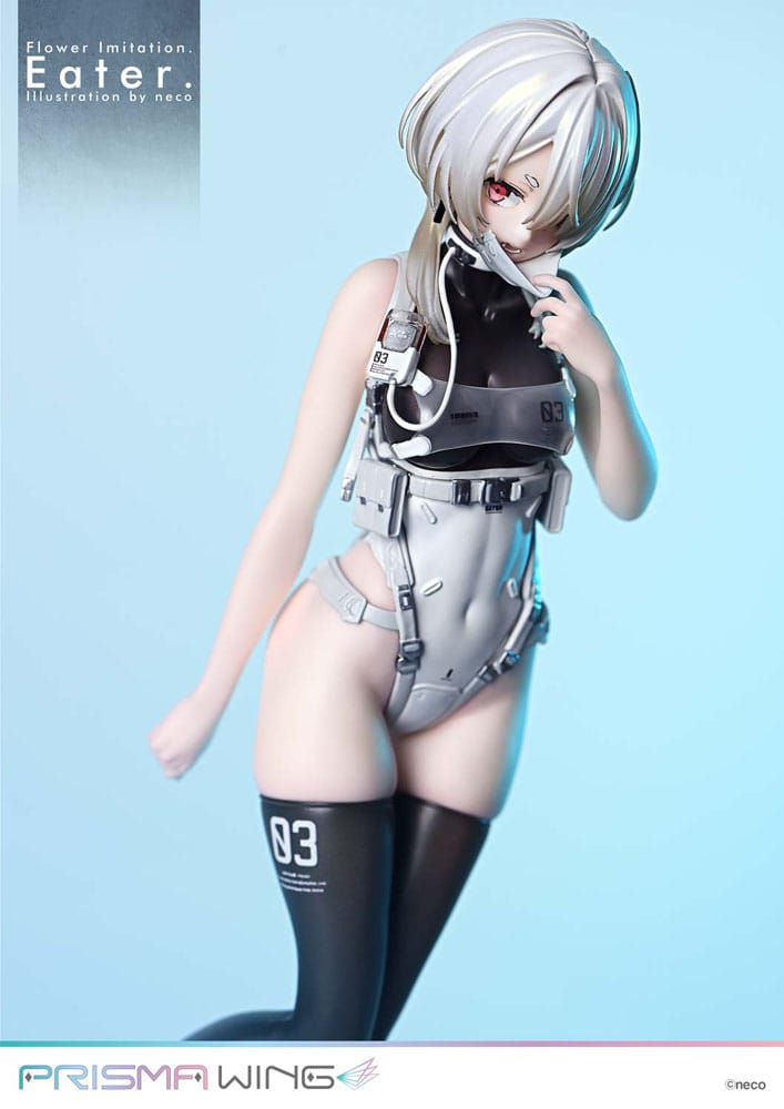 [PREORDINE] Statua Flower Imitation Prisma Wing PVC 1/7 Eater Illustration by neco 32 cm - Prime 1 Studio - Statue
