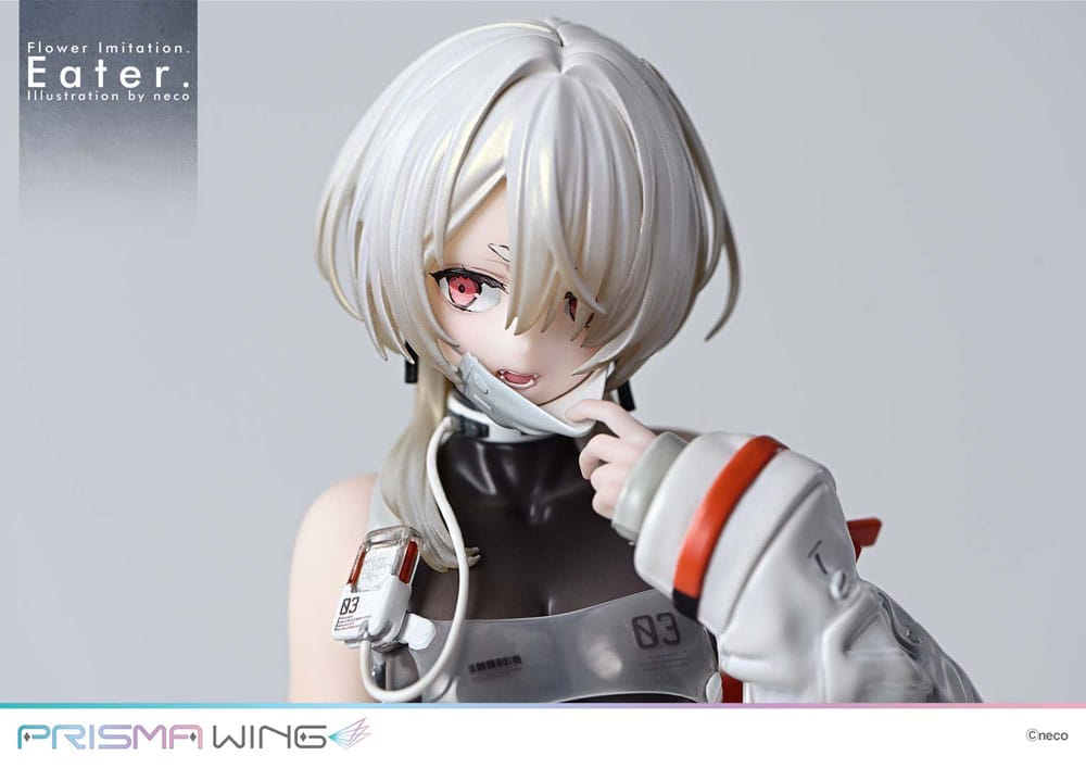 [PREORDINE] Statua Flower Imitation Prisma Wing PVC 1/7 Eater Illustration by neco 32 cm - Prime 1 Studio - Statue