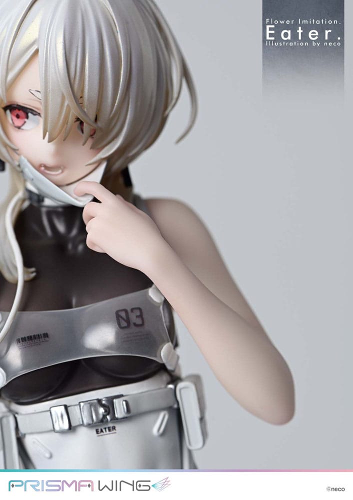 [PREORDINE] Statua Flower Imitation Prisma Wing PVC 1/7 Eater Illustration by neco 32 cm - Prime 1 Studio - Statue