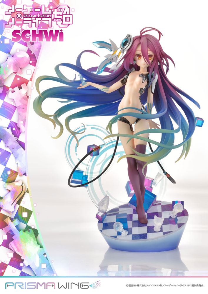 Statua PVC 1/7 Schwi - No Game No Life Zero - Prisma Wing - Prime 1 Studio - Statue