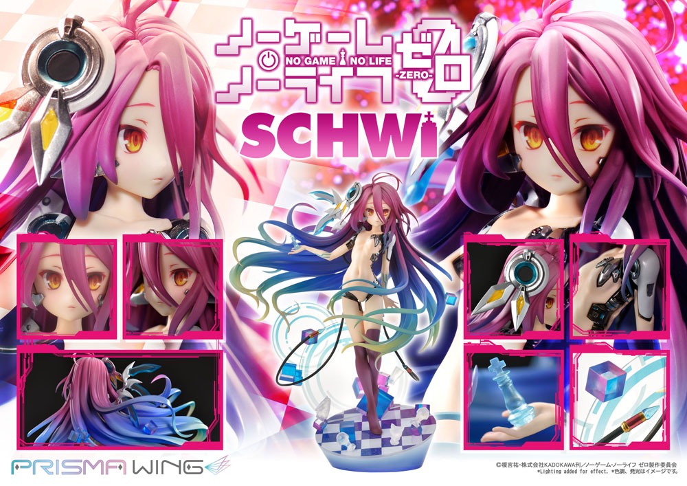 Statua PVC 1/7 Schwi - No Game No Life Zero - Prisma Wing - Prime 1 Studio - Statue