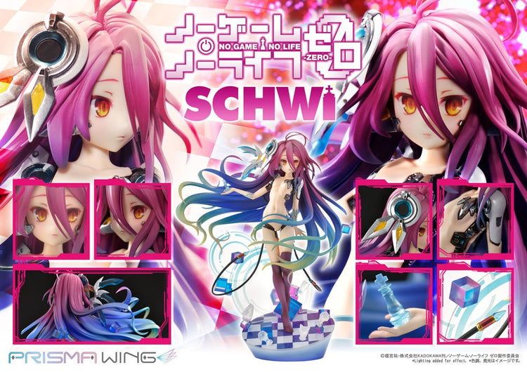Statua PVC 1/7 Schwi - No Game No Life Zero - Prisma Wing - Prime 1 Studio - Statue