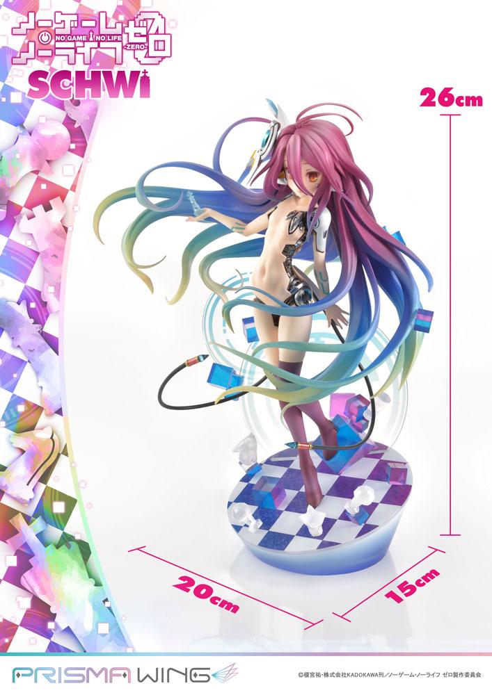 Statua PVC 1/7 Schwi - No Game No Life Zero - Prisma Wing - Prime 1 Studio - Statue