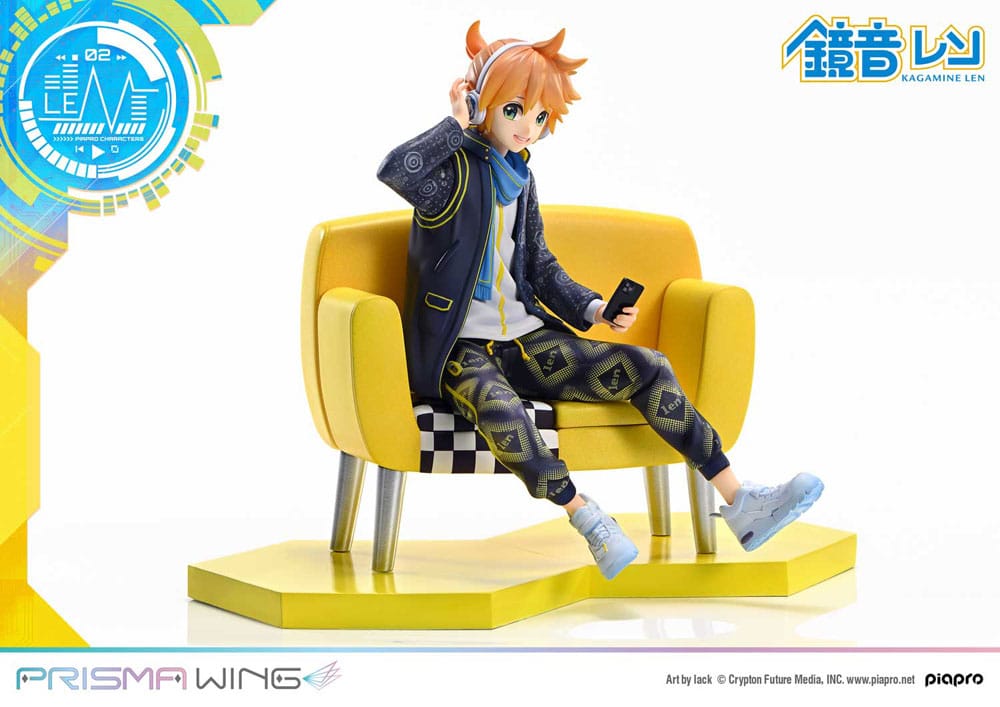 [PREORDINE] Statua Vocaloid Kagamine Len Prisma Wing 1/7 (Art by lack) 18 cm - Prime 1 Studio - Statue